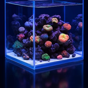 clear silicone on custom aquarium